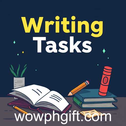 Engage Your Creativity with 'Writing Tasks' on WowPh Website
